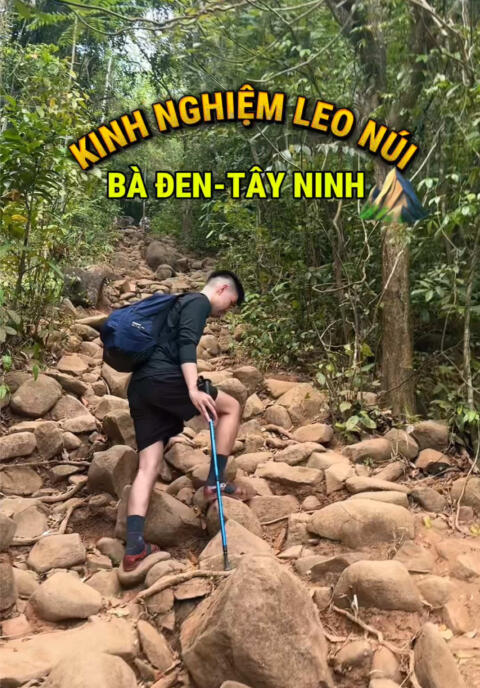 Kinh nghiệm leo N&uacute;i B&agrave; bằng đường cột điện P1  #nuibaden #leonuibaden #TayNinh #trekking #nuibadentayninh 