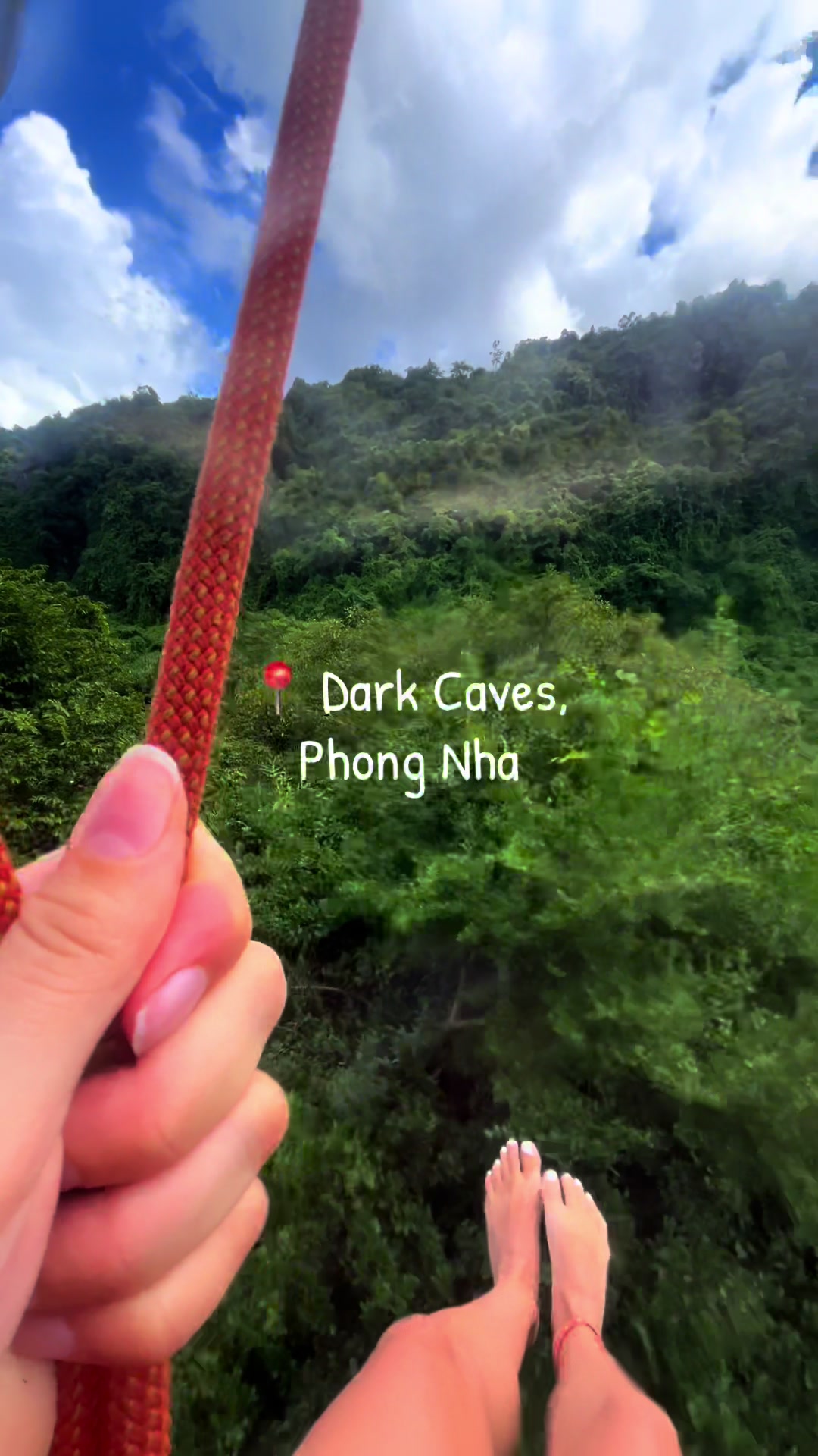 📍 Dark Caves - Phong Nha  This is a MUST do in Phonh Nha!  We paid to donthe full experience which is the Zipline, Cave and Swimming. The total cost was 450K dong (so roughly &euro;16). Imo it was SO worth it, we had a blast.  #phongnha #thingstodo #mustsee #mustdo #activity #travel #traveltiktok #vietnam #vietnamtravel #vietnamtraveldiaries #travelvlog 