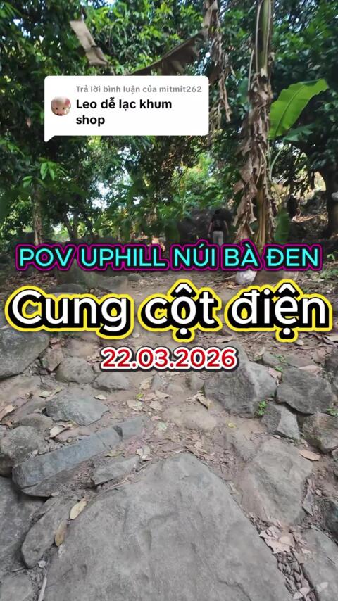 Trả lời @mitmit262 đ&acirc;y nh&eacute; em c&oacute; thể tham khảo thử h&agrave;nh tr&igrave;nh leo nh&eacute; #leonui #baden #trekking #trekkinglife #dally 