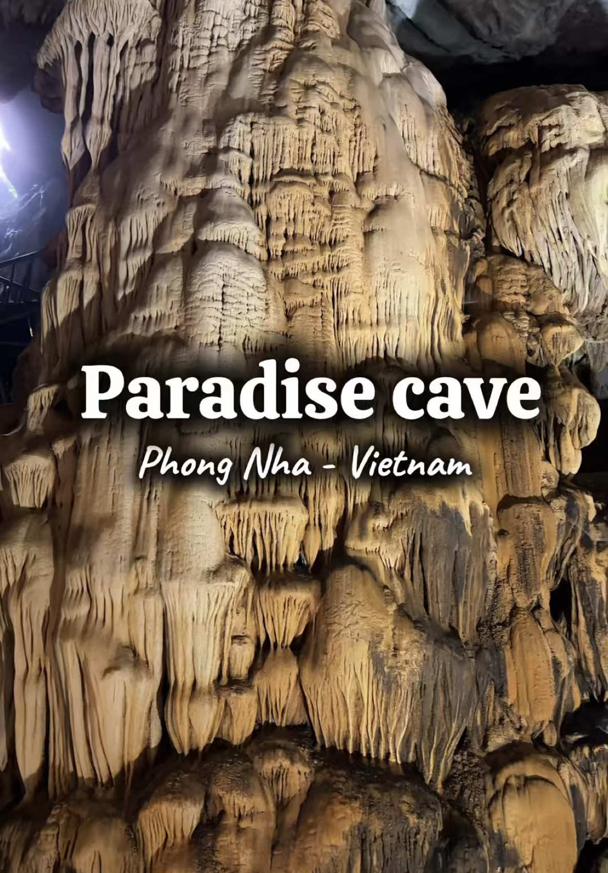 Paradise cave - Vietnam &hellip; please watch full video . Is the most amazing  place I&rsquo;ve ever been 😍😍#vietnam #paradisecave #phongnha #asia #cave#mochilero #worldtravel #fyp 
