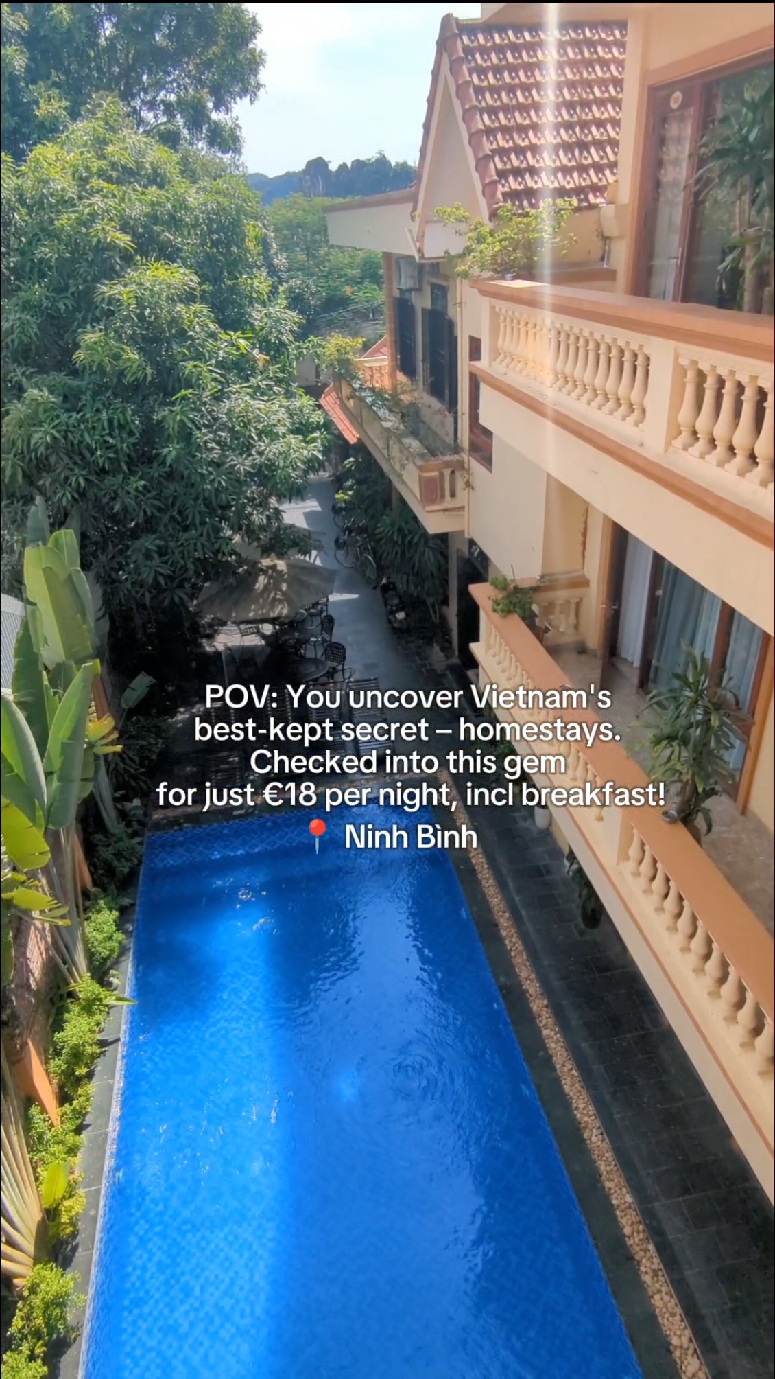 Lys's homestay in Ninh Binh was a dream!  . . . . #ninhbinh #vietnamtravel #irishtravelblog #travelblog #asiatraveltips #backpacking #southeastasia #asiatravel #travelgram #TravelTips #TravelCouple #Adventurer #Travelvideo
