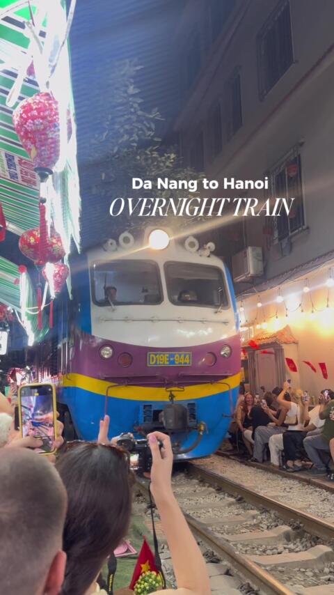 SAVE THESE OVERNIGHT SLEEPER TRAIN TIPS FOR YOUR TRIP TO VIETNAM 🚊🚂 ☕️ There&rsquo;s food and water on board and they even give you a breakfast snack box  💬 Your train attendant can be communicated to via WhatsApp for free coffee, tea and beer (if you wanna have a tipsy ride 🍻) 🚂 If taking the train from Da Nang to Hanoi you will pass through the popular &lsquo;Hanoi train street&rsquo; which is really cool to see what another perspective looks like 🛌 Make sure you pack your eye mask if you want a decent sleep  🎧 There&rsquo;s a switch so you can turn off the music in the cabin so you won&rsquo;t get disturbed during your sleep  🪜 There&rsquo;s little foot steps on the side to climb up onto the top bunk  🥿 They have slippers on board to wear when you&rsquo;re going to the bathroom  🚽 There is a toilet on board hahahah you don&rsquo;t need to use the bucket (like I first thought 😂)  I hope these tips help! We booked the train via @klooktravel (use dc: TRAVELLY1KLOOK for 10% off)  If you&rsquo;re loving my travels through Vietnam, keep following @travellyconcierge as I continue to show you the world 🗺️  #vietnam #overnighttrainvietnam #lamanexpress #travel  Overnight Train Vietnam | Train | Hanoi | Da Nang | Travel