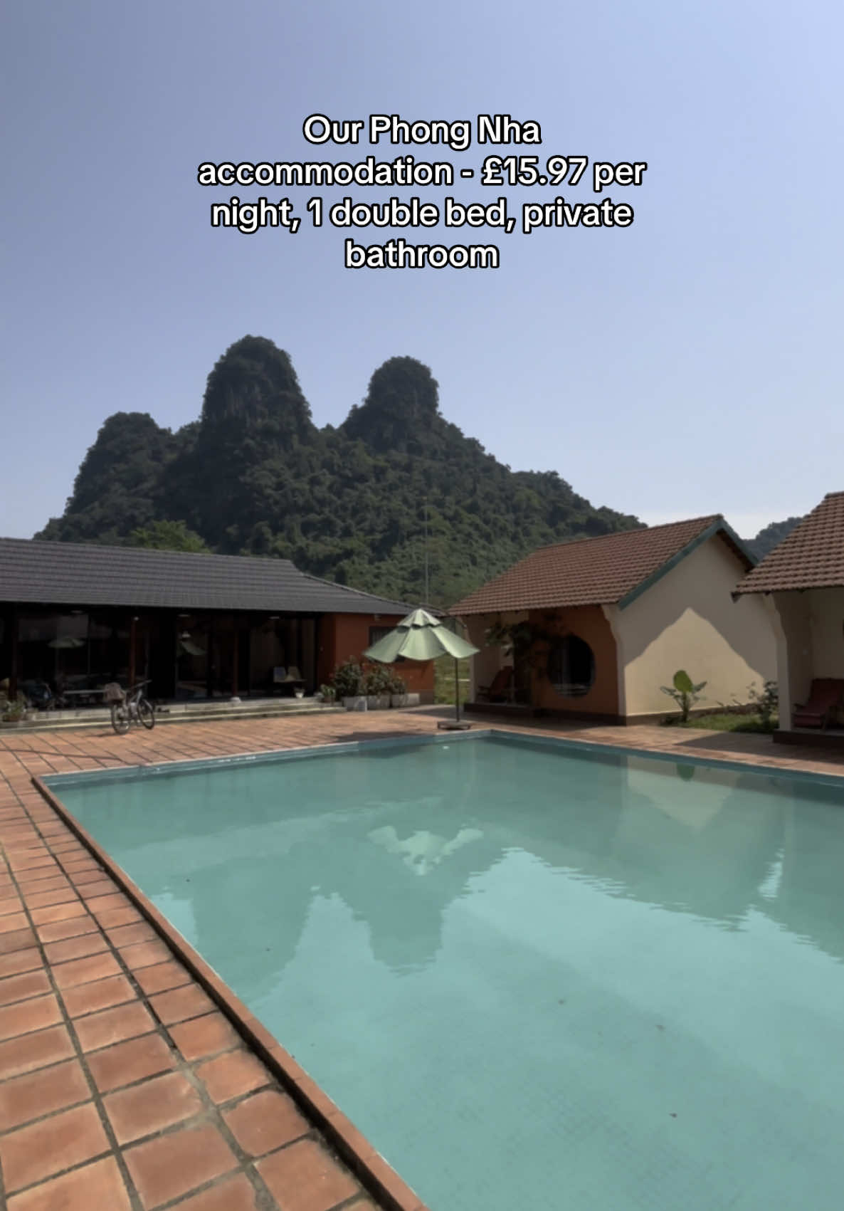 Phong Nha hotel recommendation #backpacker #vietnam #ilovevietnam #phongnha #hotelreview 