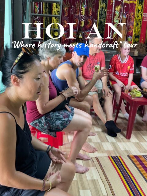 🚲 HOI AN CYCLING TOUR &ndash; WHERE HISTORY MEETS HANDCRAFT  &bull; Mat-weaving village: over a hundred years old, rooted in rural life.  &bull; Kim Bong Carpentry Village: dating back to the 15th century, once famous for shipbuilding.  &bull; Noodle-making village: preserving ancient rice-based techniques of Quang cuisine.  A journey showing a richer side of Hoi An &mdash; where every craft tells a story, and every artisan carries the soul of this land. #joyontours #explorevietnam #vietnamtravel #hoiantrip #vietnam #hoian #exploreasia #cyclinglife #freetour #travelguide #weaving #culture
