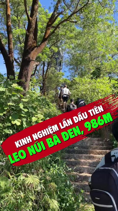 Kinh nghiệm leo n&uacute;i B&agrave; Đen lần đầu ti&ecirc;n #TrungLunReview #NuiBaDen #LeoNuiBaDen #KinhNghiemLeoNuiBaDen 