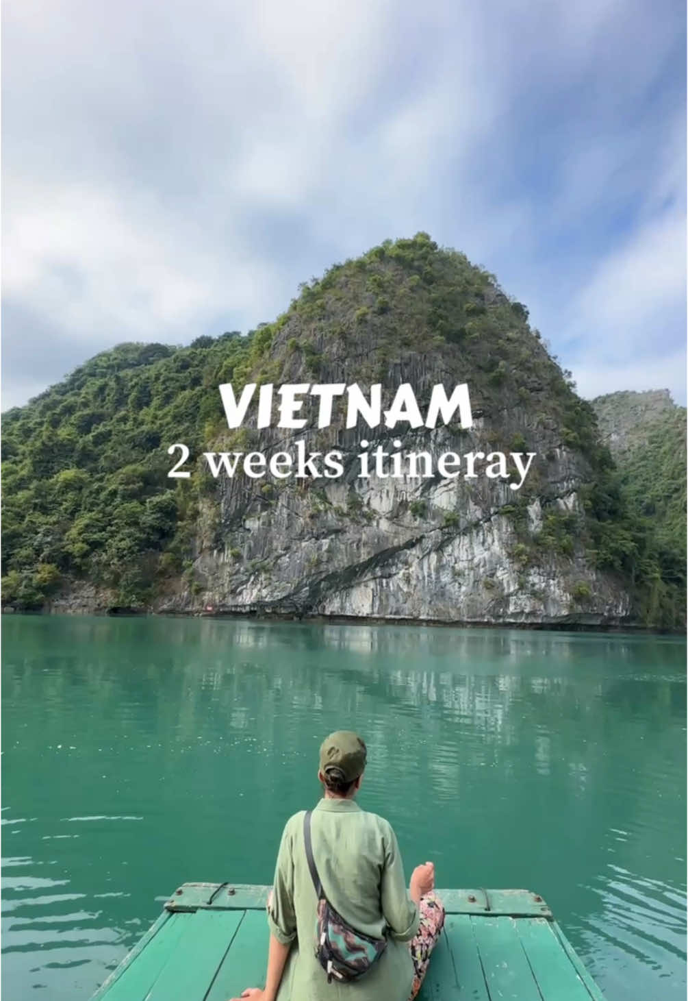 Save our 2 weeks itinerary for your trip to Vietnam ✨ 2 nights in Da nang  1 night in Hoi An 🚍the next day we took a night bus to Ninh Binh 2 nights in Ninh Binh  2 nights in Ha Long Bay 🚐 from here we took a limousine bus to Hanoi where we spent the day and took a night bus to Sa Pa 2 nights in Sa Pa 🚍 from here we took another night bus to Hanoi (last destination) 2 nights in Hanoi  More reels to follow with top things to do in each location 🇻🇳 #vietnamitinerary #vietnamvodich #vietnam #vietnamwhynot #vietnamtravel 