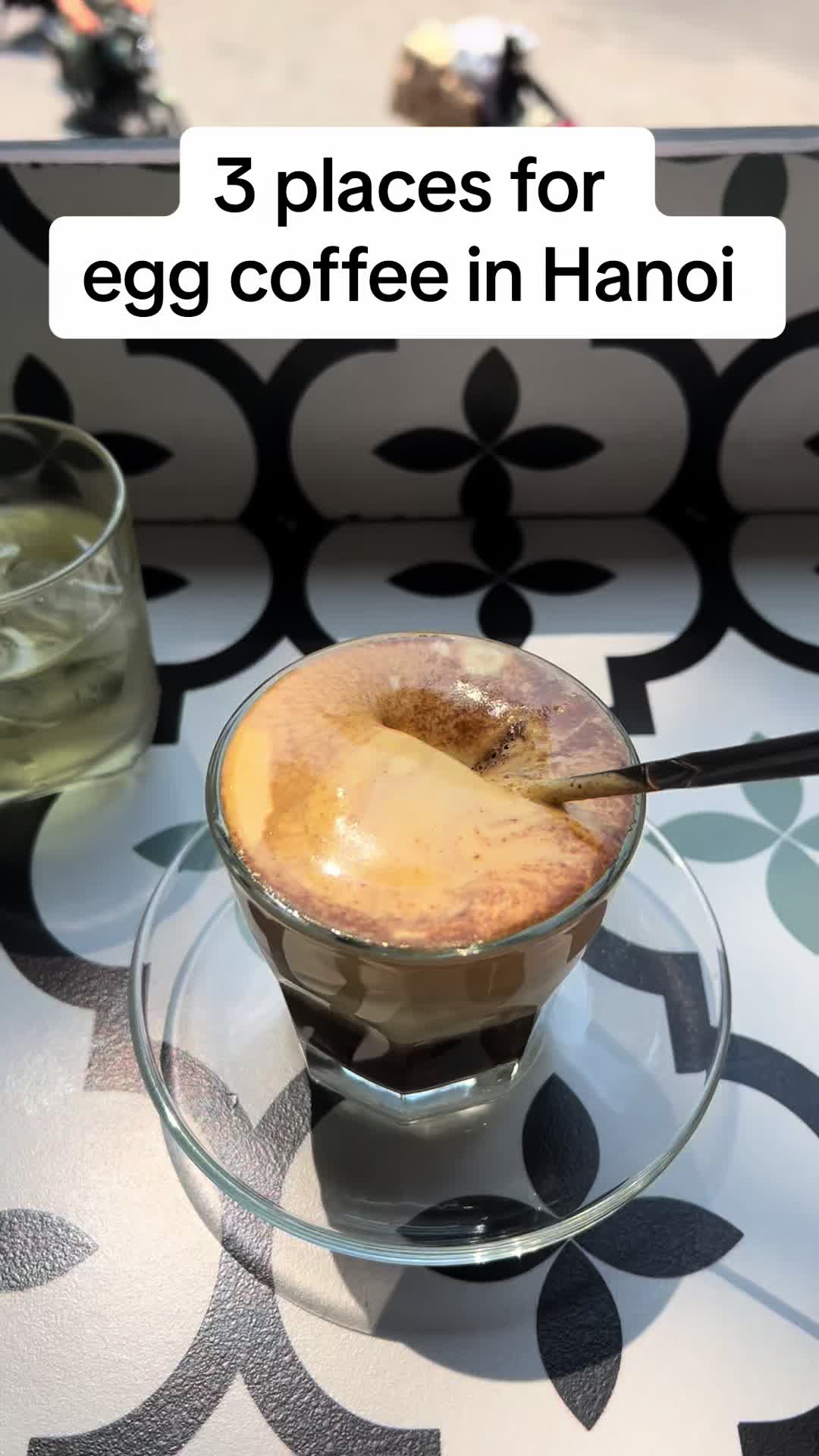 ✨ Best spots for egg coffee in Hanoi! 🥚☕️ 1️⃣ Cafe Nang: Sip on your egg coffee while enjoying a cool view of Hanoi&rsquo;s bustling streets from the balcony.  Tip: search for a small entrance between all the shops downstairs. 👀 2️⃣ The Note Coffee: Famous for its walls covered in post-it notes 📝 and stunning views over Hoan Kiem Lake. A must-visit for the vibes! 3️⃣ The Hanoi Cafe: Here, they can whip up your egg coffee right in front of you! We even added a splash of rum for dessert. So yummy! 🍮🍹 @Dave Clark #hanoi #eggcoffee #vietnam #hanoifood #coffeeaddict #coffeelover 