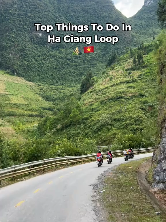 🚵&zwj;♂️✨ Top Things to Do on the Ha Giang Loop, Vietnam 🇻🇳 Looking for the ultimate adventure in Northern Vietnam? The Ha Giang Loop is calling! 🏔️🌿 From winding mountain passes and breathtaking rice terraces to local villages and epic viewpoints, every turn is a new story waiting to happen. 🌄✨ 📌 Save this list for your trip & tag your travel buddy! 👉 DM us now to book your Ha Giang Loop adventure and make it unforgettable. #HaGiangLoop #HaGiang #VietnamTravel #VietnamAdventure #ExploreVietnam #NorthernVietnam #TravelVietnam #BackpackerLife #SeATravel