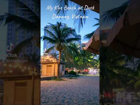 World-Famous My Khe Beach in Danang, Vietnam
