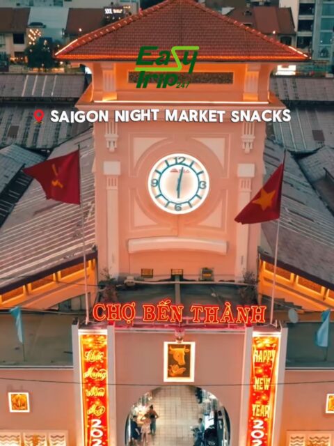 What would you try first? #SaigonNightMarket #VietnamStreetFood