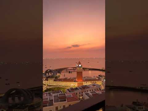 Sunset town phu Quoc Vietnam #travel #vietnam #phuquoc #shorts
