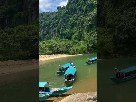 Journey Through the Mystical Phong Nha Cave! #travel #tiktok #beach  #shorts #phongnhakebang