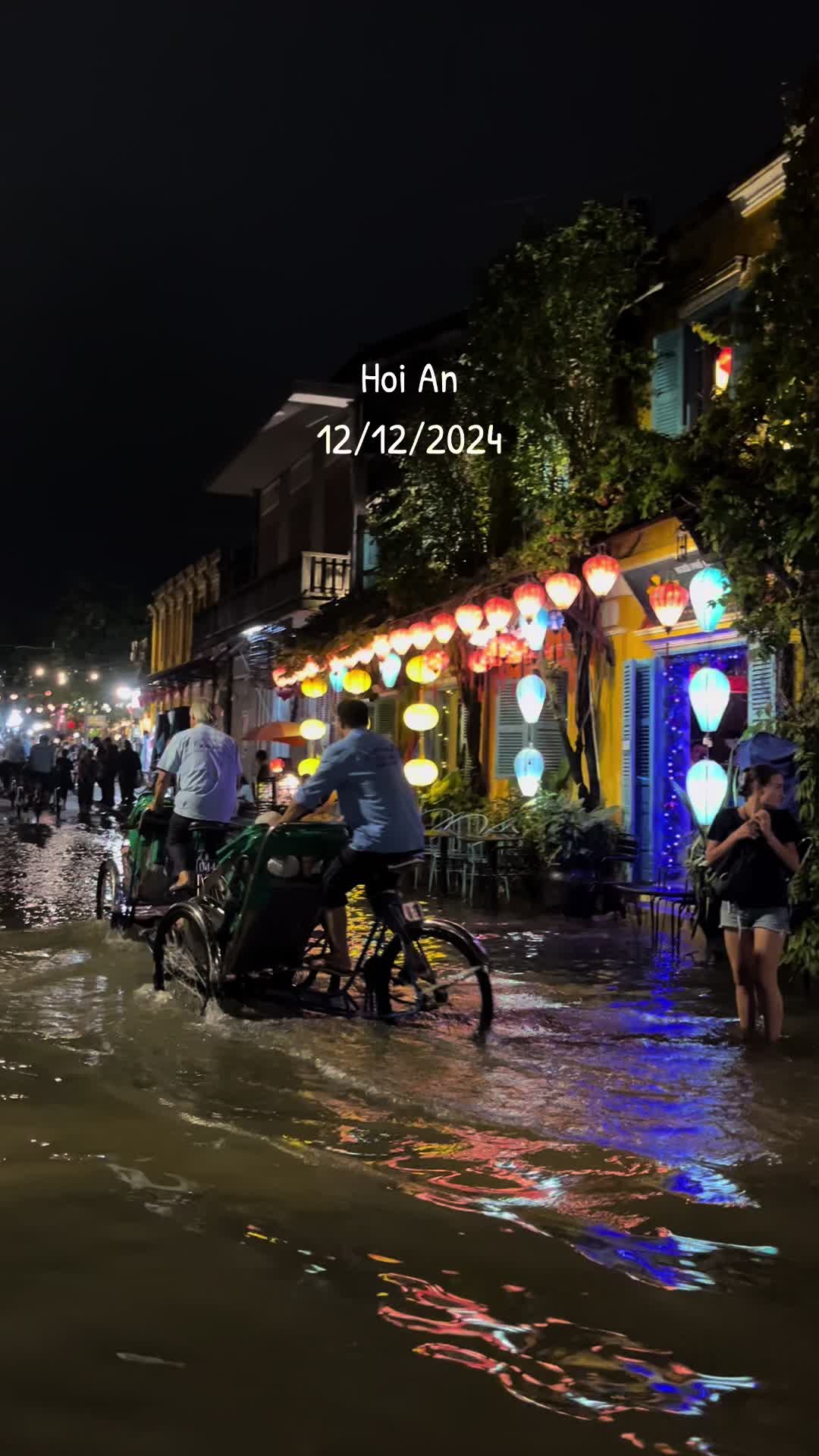 Current situation in Hoi An 🌧️#hoian #floods #rain #weather #hoianancienttown #fyp 