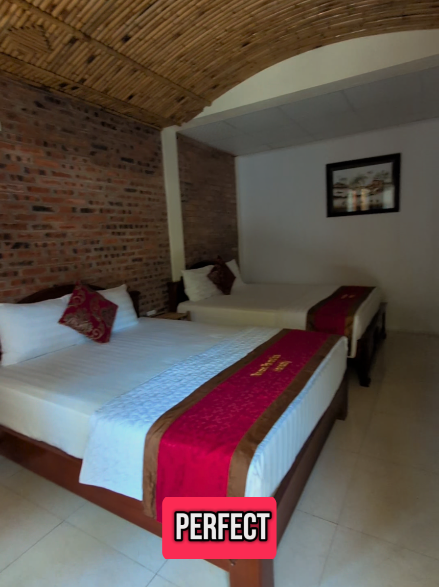 📍Tam Coc Paradise Homestay. This place is ideal for your stay in Ninh Binh in a great location. The owner and his lovely family are so helpful and kind 🙏 #travel #vietnam #homestay #backpacking #tour #cribs  #ConSantanderConecto 