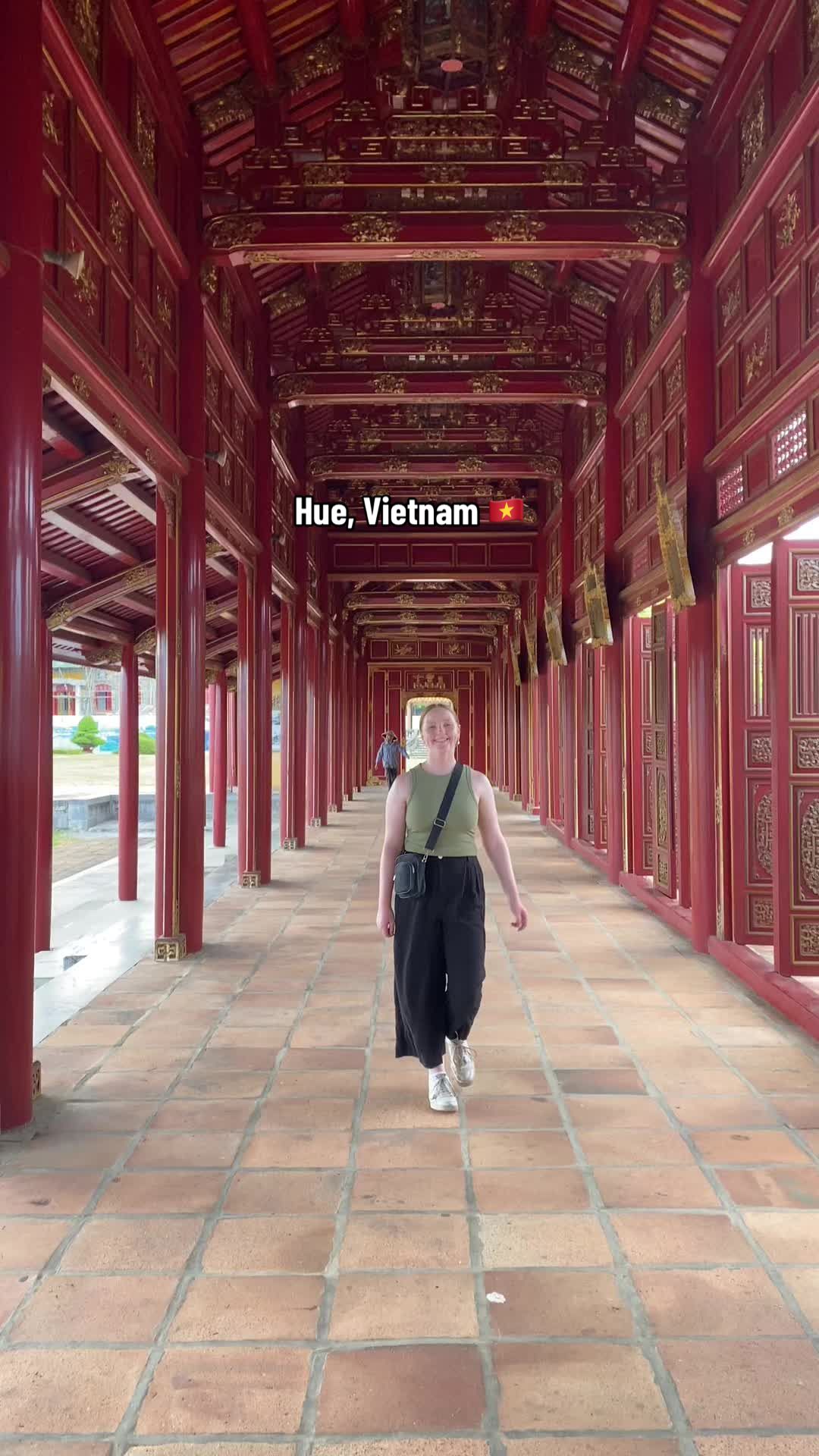 Hue in Vietnam was once the national capital and is full of history 🇻🇳  #hue #huevietnam #mausoleum #pagoda #imperialcity #imperialcityhuế #vietnamtravel #budgettravel #backpackasia 