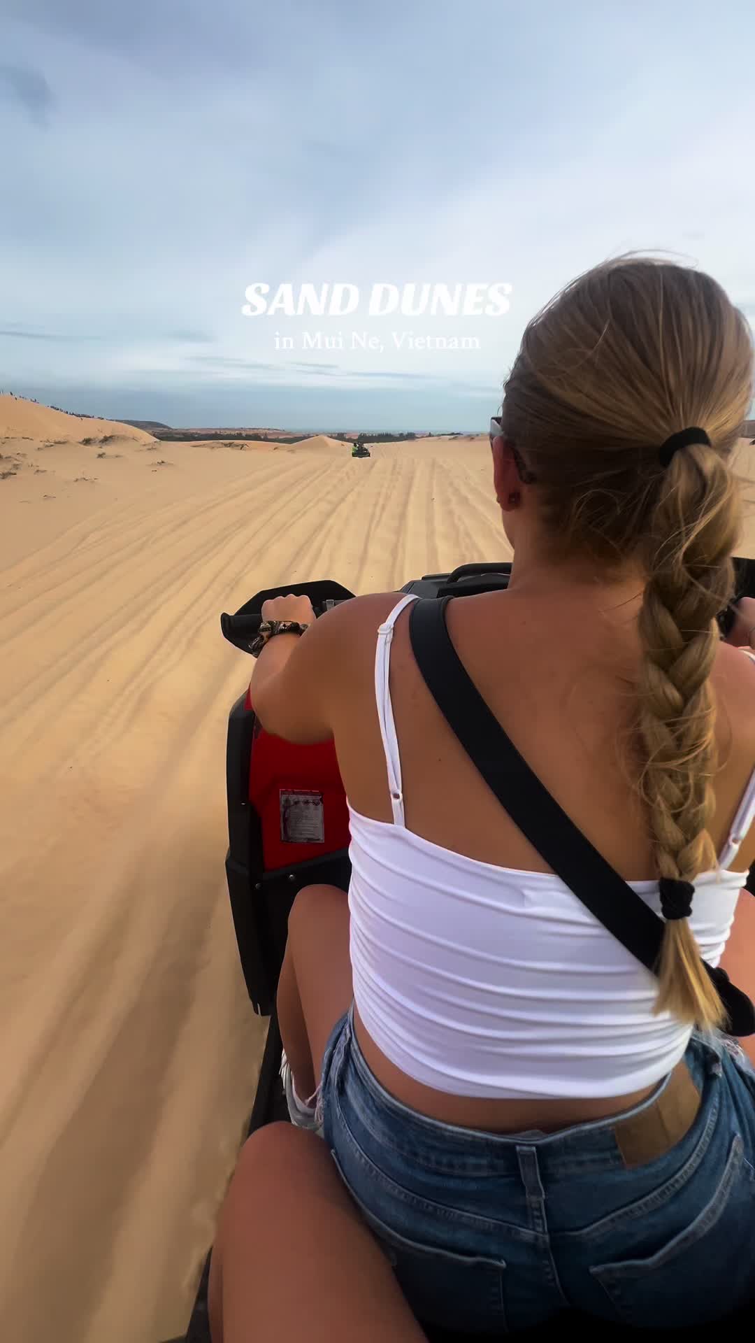 if you are traveling to Vietnam, visit Mui Ne and ride an ATV through the sand dunes!!  #muine #sanddunes #vietnam #traveltiktok #traveltips #fyp #vietnamtiktok🇻🇳 #quad #atv #whitesanddunes #muinesanddunes #travellingvideos #quadbike #foryouu #foryoupagе  #asia 