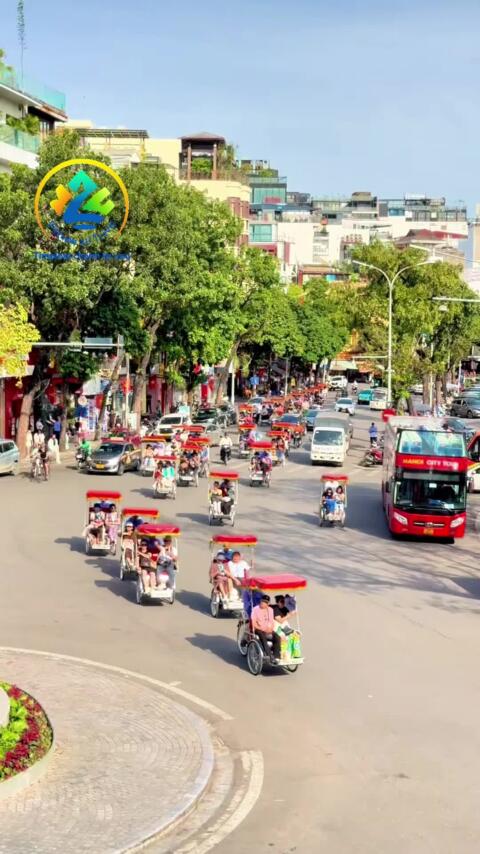 Experience the timeless charm of Hanoi on a classic cyclo tour. #HanoiCyclo #VietnamTravel #HanoiOldQuarter #VietnameseCulture #TravelVietnam   