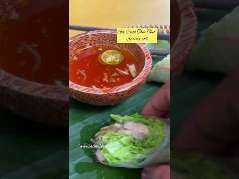Vietnamese food tried at a Restaurant | Bep Cuon | Da nang | #shorts 251