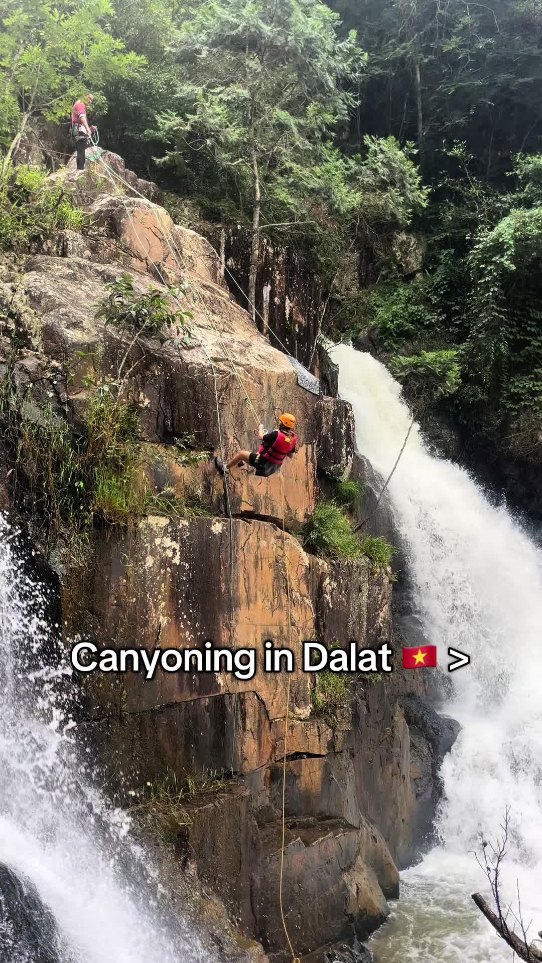#Vietnam #Canyoning #Dalat #Water #Waterfalls #Abseiling #DayOut #Trip #Fun #Water #ForYou #FYP 