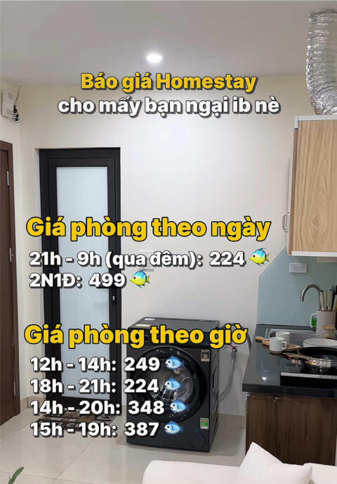 Lưu lại ngay biết đ&acirc;u cần n&egrave;, một chiếc Home H&agrave; Nội qu&aacute; xinh v&agrave; hạt dẻ #homestay #staycation #HenHo #diadiemhenho #HomestayHaNoi 