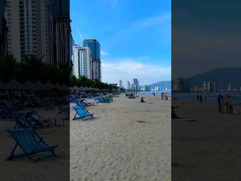 🤩🏄🏽&zwj;♂️DA NANG BEACH VIETNAM🤩  #shorts #danang #vietnam