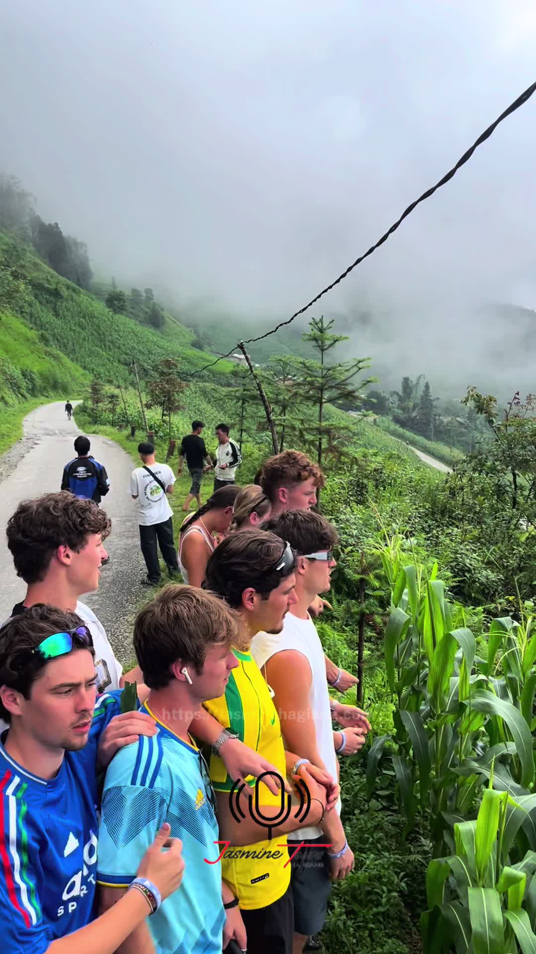 Tourists are amazed when seeing the super beautiful terraced fields at Ha Giang loop #hagiangloop #vietnam #jasminetours #jasminetourshagiang #motobike #xuhuongtiktokk 