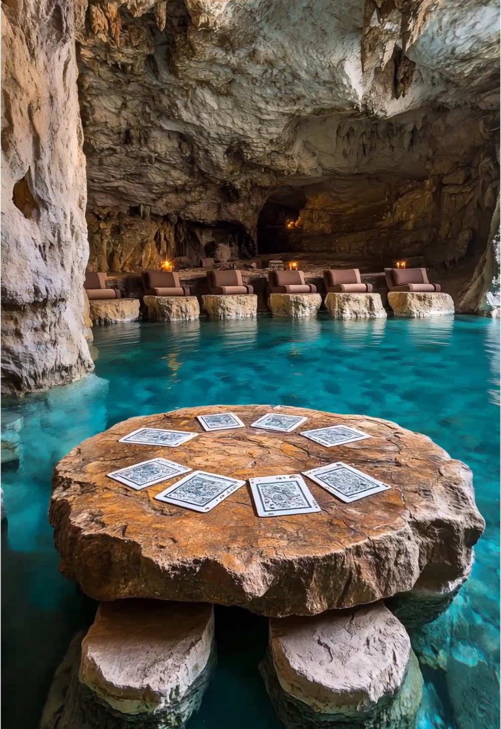 Hidden Cave Escape Built Into the Cliffs . . . . . . #LuxuryEscape #HiddenParadise #Cave #LuxuryDining #NatureInspired #CaveRestaurant #OceanViews #luxurydecor #diningroom #dreamhomes #luxuryfurniture #LuxuryTravel #luxuryrealestate #architecturaldesign #aiart #DreamDestination 