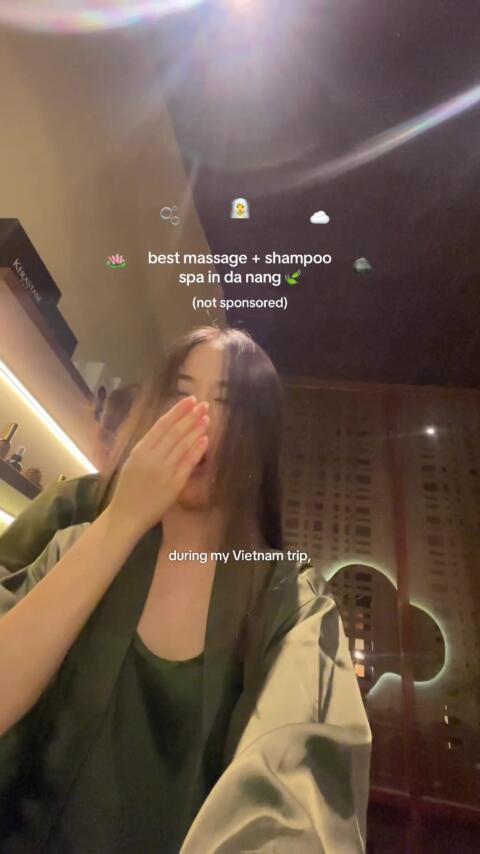 i will be back @Maha Spa 🍃🛁 *not an ad! #vietnamtrip #danangspa #danangtrip #vietnammassage #mahaspa 