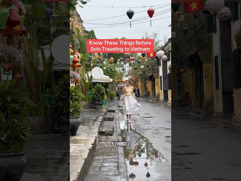 5 Things to Know Before Solo Traveling Vietnam #vietnam #solotravel