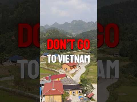 "DON&rsquo;T Go to Vietnam!" 🇻🇳 #vietnamtravelguide #travel #vietnamtravel #hochiminh #hanoi #hoian
