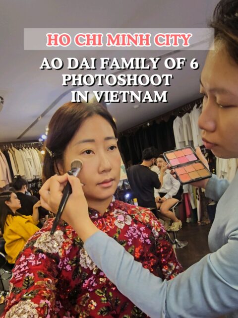 Ao Dai Family Photoshoot in Ho Chi Minh City! Thanks to the photography studio for the BTS video! I love it. Honestly, I want to try all the different types of Ao Dai outfits. 😆 #NeverEnough&hellip; And my kids, especially my girls, are definitely addicted to having a photoshoot in every country we visit 😂 Remember to exchange more cash because payment has to be made in cash, but the deposit is via PayPal. For travelling, I use @travelgator.sim to make sure I stay connected, so I can use my phone while doing my makeup and waiting for my turn to shoot! Use my code TRAVLQIQI for 5% discount! Valid on both shopee and official site. 📍 Gao Nau Travel Photography  Vietnamese Traditional Costume Rental Phường Nhi&ecirc;u Lộc, 351/45 Đ. L&ecirc; Văn Sỹ, Phường 12,  Quận 3, Th&agrave;nh phố Hồ Ch&iacute; Minh 700000, Vietnam #Missyqiqitravels #sgfamily #aodaivietnam #aodaiphotoshoot 