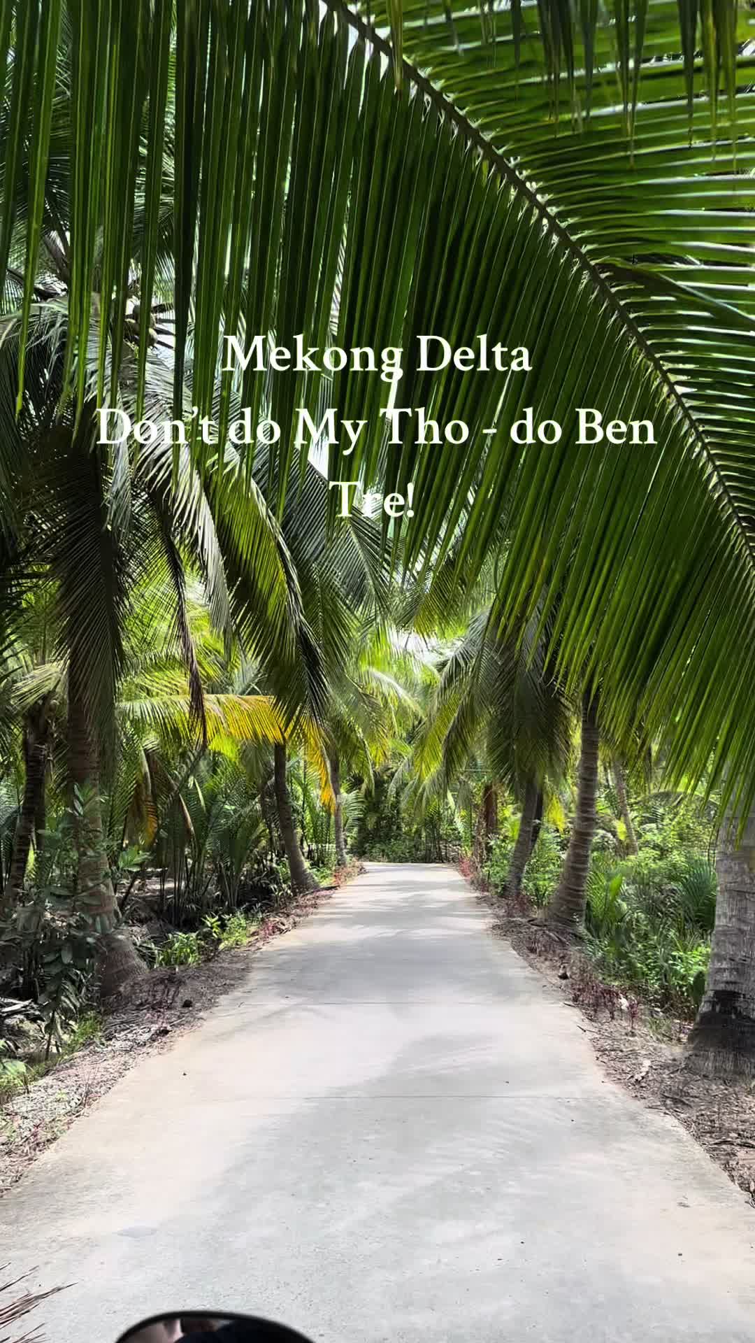Mekong Delta - Ben Tre 💚 #bentre #mytho #mekongdelta #mekong #vietnam #southvietnam #paradise #mekongfriendtours #whattodo #mekongfriend #boattrip 