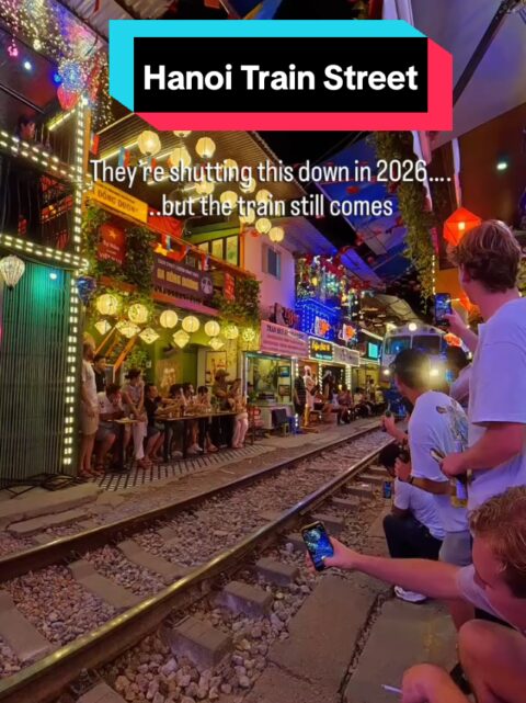 Where trains pass inches away, Hanoi&rsquo;s heartbeat feels closer than ever. 🚆✨ Hanoi Train Street is a narrow railway running through a residential area in the heart of Hanoi, where a train passes extremely close to houses and caf&eacute;s. ☕ It shows the unique blend of daily life and urban movement, creating a rare and unforgettable scene for visitors. ✨ Video made by @randyotravels Feel free to follow Vietnam Halal Travel to have further information about Halal Trip in Vietnam #HanoiTrainStreet #Hanoi 🚆 #MuslimTravelVietnam #HalalVietnam #MuslimFriendlyVietnam