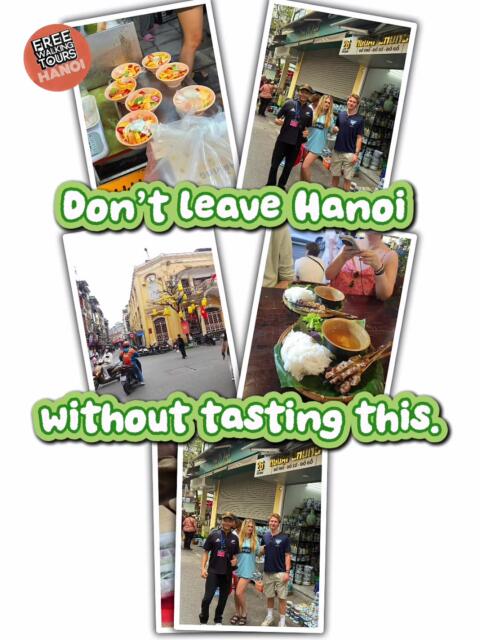Hanoi Street Food Walking Tour &ndash; Hidden Flavors of the Old Quarter &ldquo;This is the Hanoi you taste, not just see.&rdquo; &ldquo;Eat like a local, one bite at a time.&rdquo; Hanoi street food walking tour with local guides. Walk through the Old Quarter, taste authentic Vietnamese street food, and discover hidden food spots most travelers never find. Experience real local flavors, from busy street stalls to family-run eateries, and explore the true food culture of Hanoi beyond the typical tourist restaurants. Join us and eat your way through Hanoi like a local. 📞 WhatsApp: +84 971 986 466 (instant booking available) https://freewalkingtourshanoi.com/ ##HanoiStreetFood##HanoiFoodTour##StreetFoodHanoi##EatLikeALocal##HanoiOldQuarter