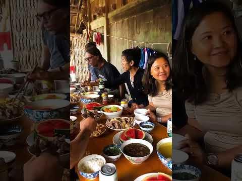Sapa traditional food from the hmon ethnic minority.#trek #localfood #hmong #australia #vietnam
