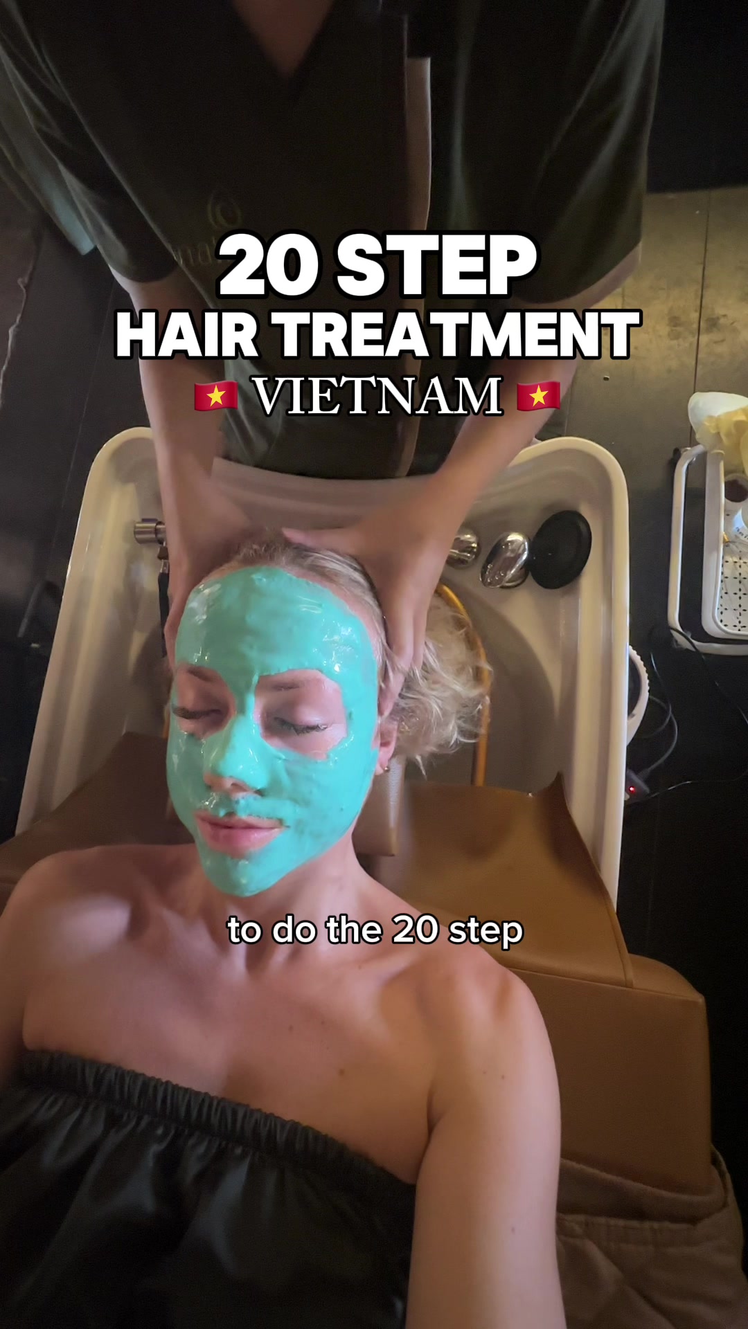 Maha Spa 🫶🏼 Last day in Vietnam!! 🇻🇳  #vietnam #spa #danang #asia #travel #asiaspa #hairtreatment #headspa 