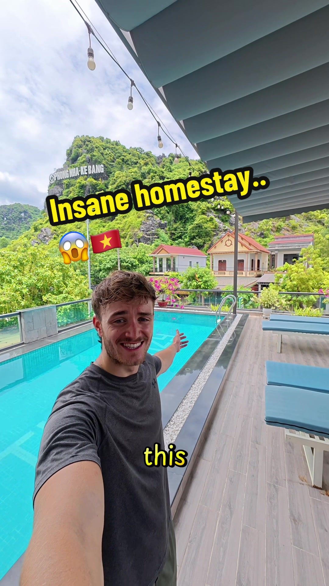 Best value for money Homestay we&rsquo;ve had in Vietnam ! located in Phong Nha 📍🇻🇳 #vietnam #hotelreview #traveltiktok #fyp 