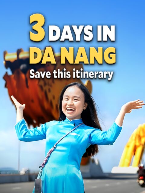 Only 3 days in Da Nang? 🇻🇳 Don't waste your time Save this to plan your perfect trip ✈️ Wanna join motorbike food tour in Da Nang? Message us now. #KissTourVietnam #DaNangItinerary #DaNangTravel #VietnamTravelTips #VietnamItinerary