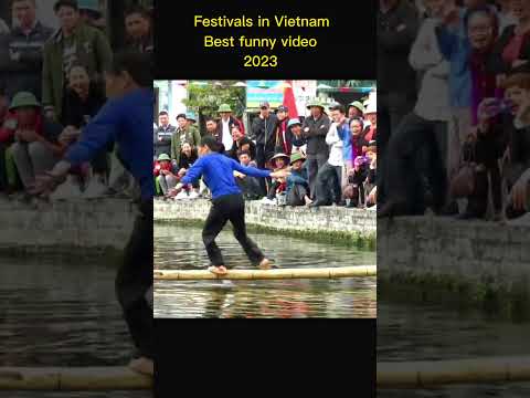 Festivals in Vietnam|The challenge is not to laugh| Funny Tube #shorts