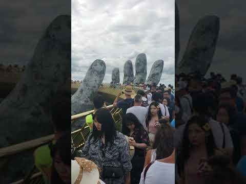 Golden Bridge | Danang Vietnam | Travel #shorts