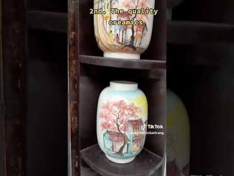 Why is bat trang a famous ceramics village in Vietnam? #ceramic #pottery