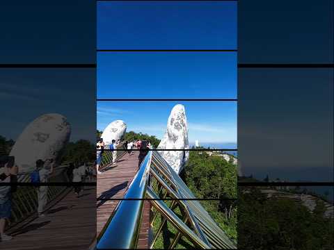 Hand of God Bridge Da Nang Vietnam #shorts #video #danang #vietnam #travel