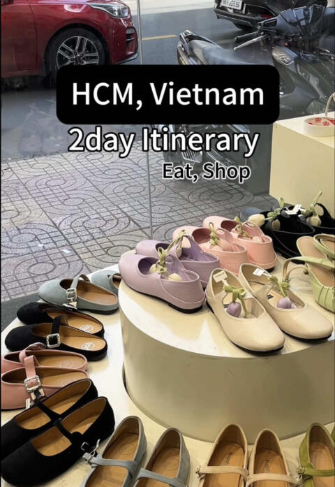 A spontaneous 48-hour escape to Ho Chi Minh City 🇻🇳✨ Day 1 was a whirlwind of shopping, food & a little self-care. &bull; Landed at 8:30 AM &rarr; straight to Duan Tailor (10/10 service &mdash; they even gave coffee & flowers!) &bull; Seafood lunch at An Cua 🤤 &bull; Ben Thanh Market finds + got a dress & top tailored &bull; Coffee break at BrewBliss ☕ &bull; Explored District 3 &mdash; loved Rubies! Grabbed black pants & a satin skirt for just $20&ndash;30 SGD &bull; Ended with Banh Mi + a head spa + mani-pedi at Lisa Hair & Nail Spa for only $65 SGD Follow for Day 2 + more travel vlogs & itinerary ✈️✨ #hochiminh #hcm #vietnam #shoppinghaul #shopping #itinerary 