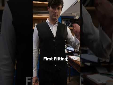 FIRST FITTING of my new wedding suit from Hanoi Peak Bespoke.