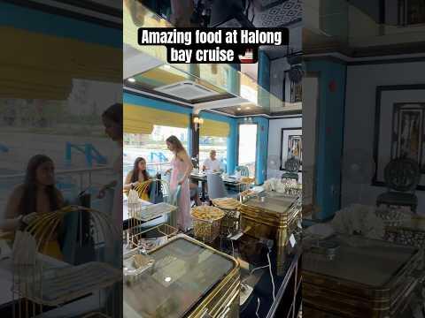 Awesome food at Halong bay cruise 😍#halongbay #cruise #travel #vietnam