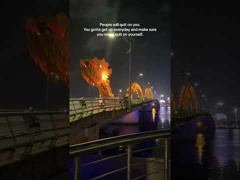 Dragon Bridge Da Nang, Vietnam #shorts