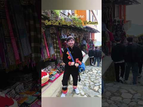 Cat Cat Village Sapa Vietnam 🇻🇳 Wearing Traditional H'mong Costume #catcatvillage