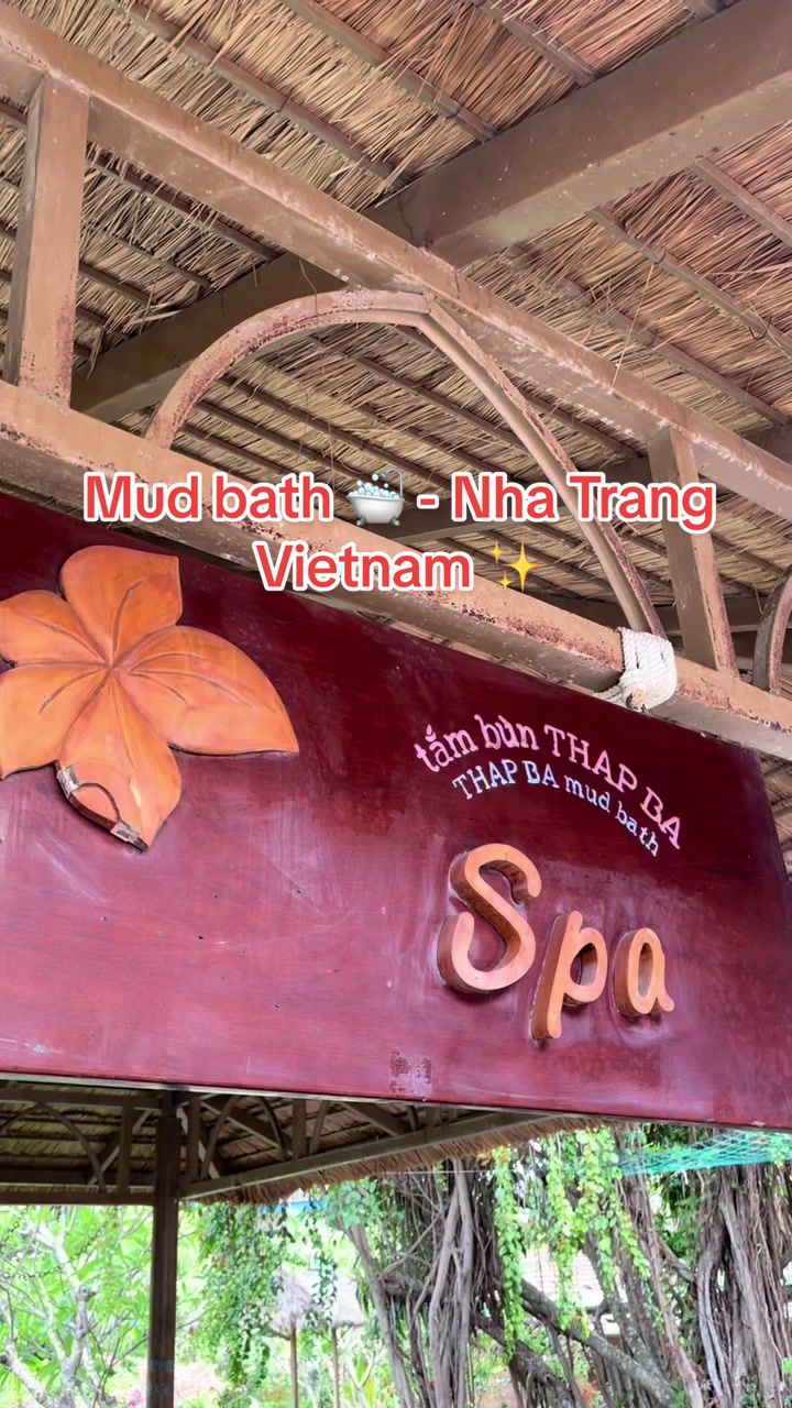 Mud bath in Nha Trang Vietnam! 📍Tam ban Thap spa #fyp #backpacking #solotraveler #vietnam #nhatrang 