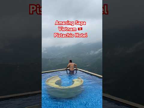 Pistchio Hotel best View Ever at Sapa #vietnam #travelvlog #travel