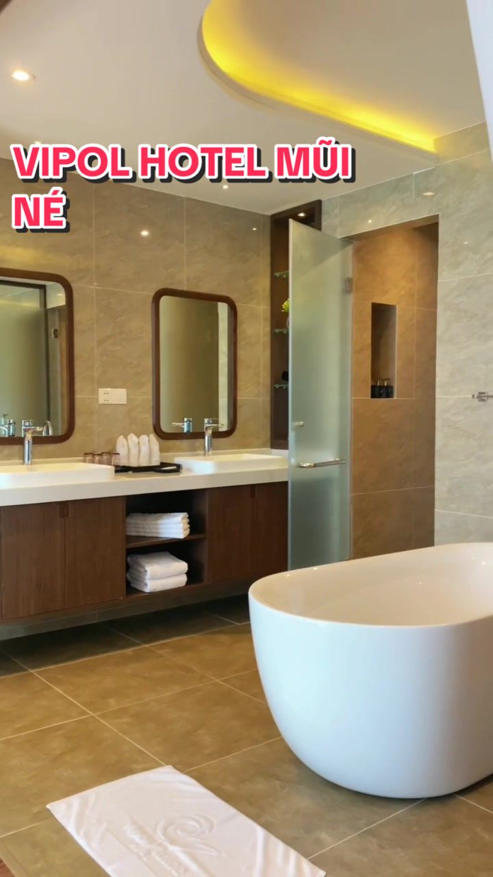 Căn ph&ograve;ng family view biển xinh xắn tại Vipol Hotel Mũi N&eacute; 😊#review #reviewkhacsan #hotelreview #muine #muinehotel #hotel #resort #chill #dulich #titivivu 